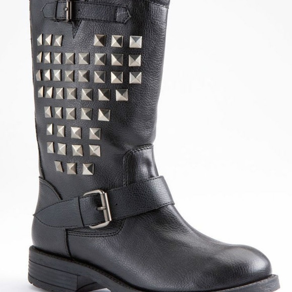 Shoes - Rock & Republic Motorcycle Moto Biker Studded Boot